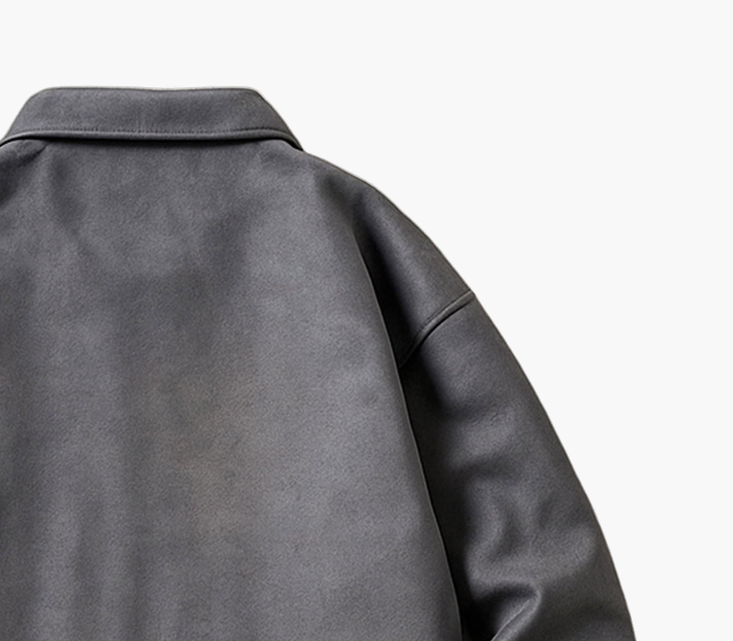 Men’s Softshell Jacket – Casual Stand Collar Zip-Up Coat