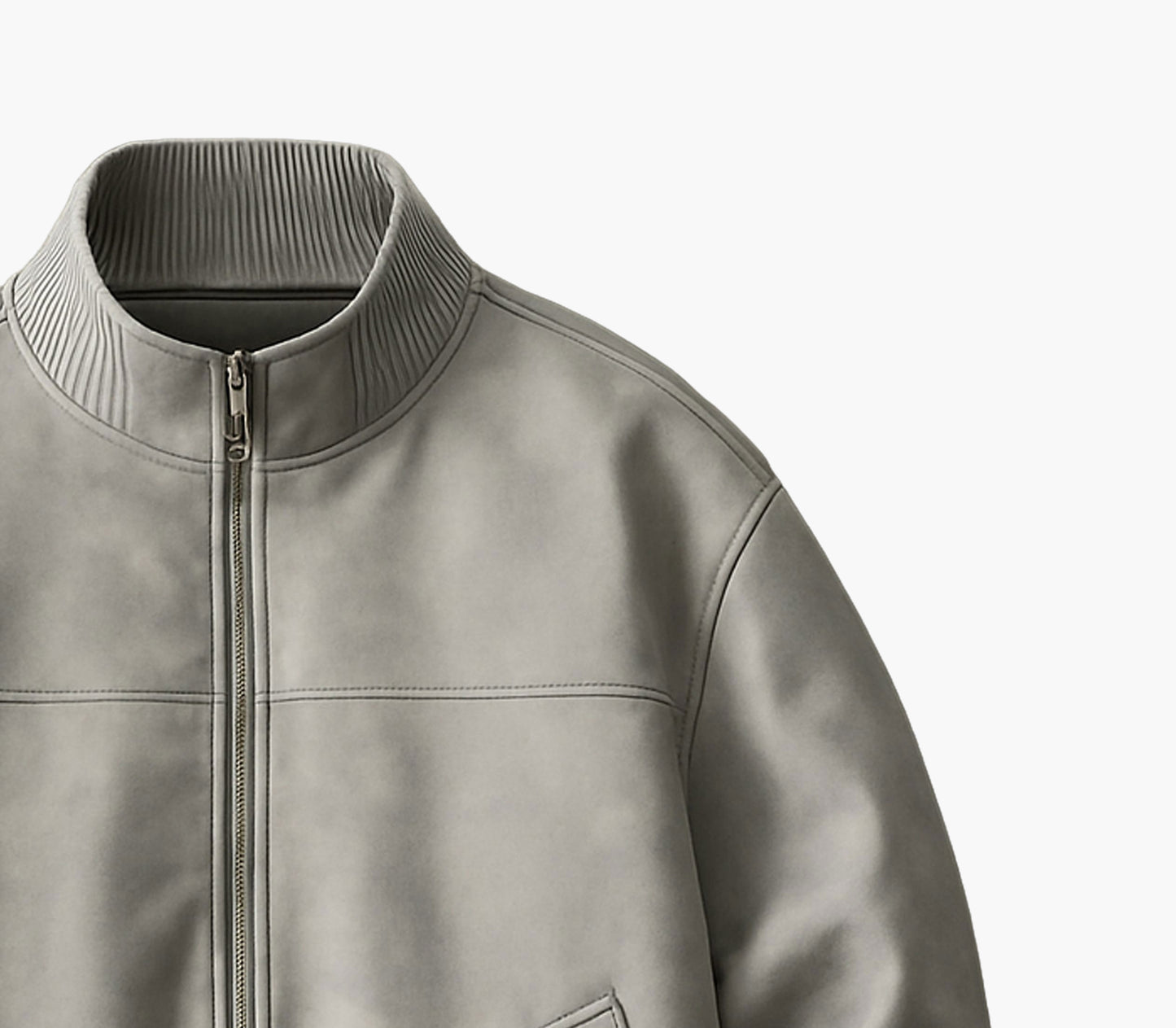 Men’s Vintage Bomber Jacket – Lightweight Retro Zip-Up Coat