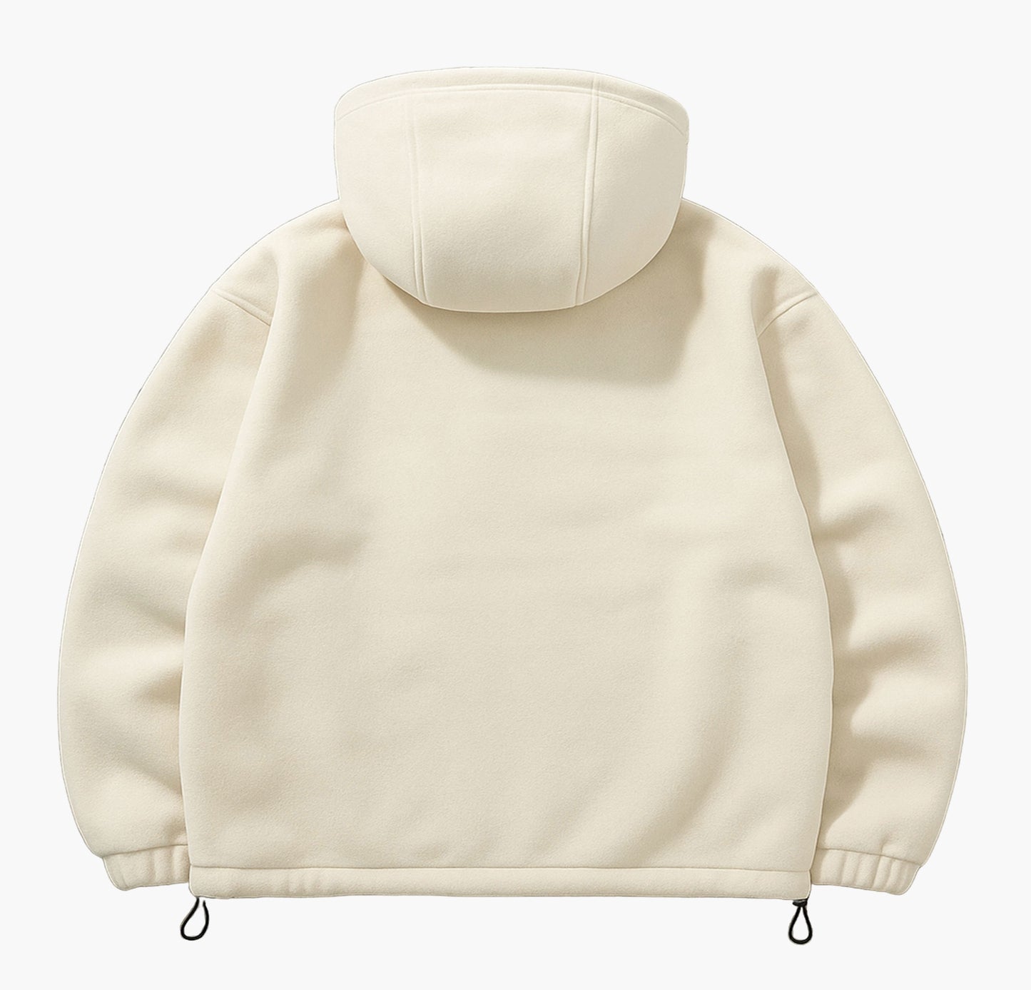 Men’s Heavy-Duty Hooded Jacket – Thermal Full-Zip Winter Coat