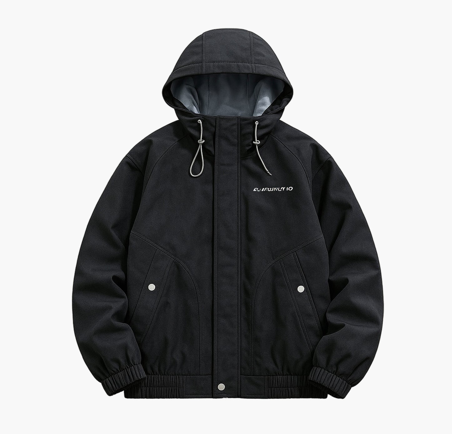 Men’s Tie-Dye Hooded Flight Jacket – Spring/Autumn Windbreaker