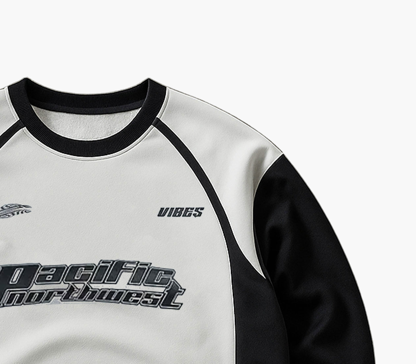 Men’s Oversized Crewneck Sweatshirt – Pacific Northwest Logo Pullover