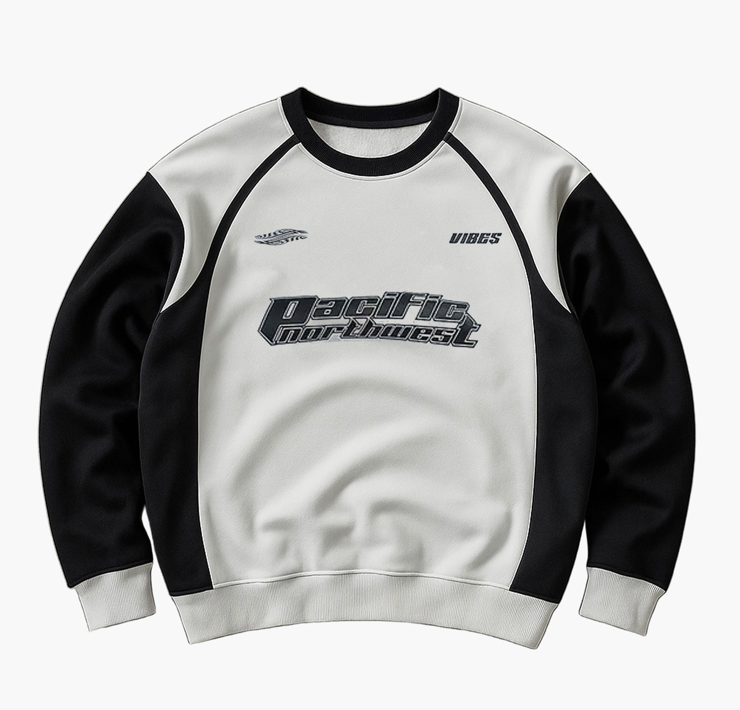 Men’s Oversized Crewneck Sweatshirt – Pacific Northwest Logo Pullover
