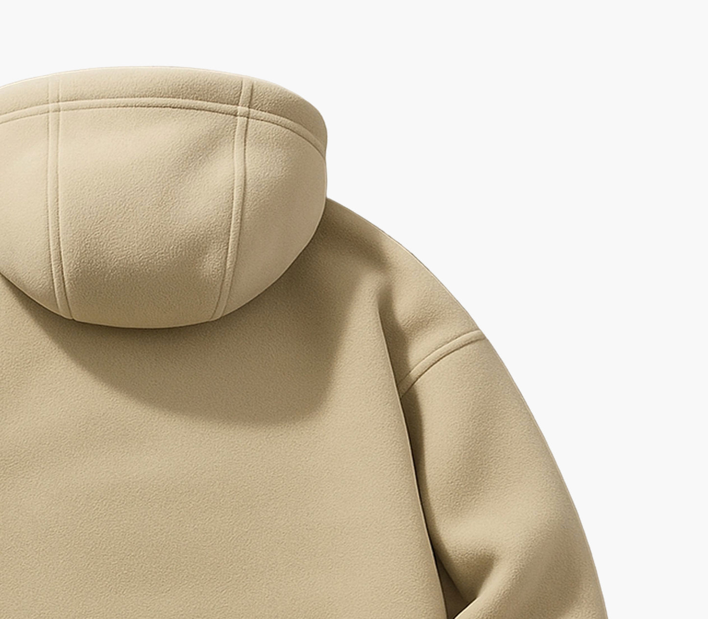 Men’s Heavy-Duty Hooded Jacket – Insulated Full-Zip Winter Coat