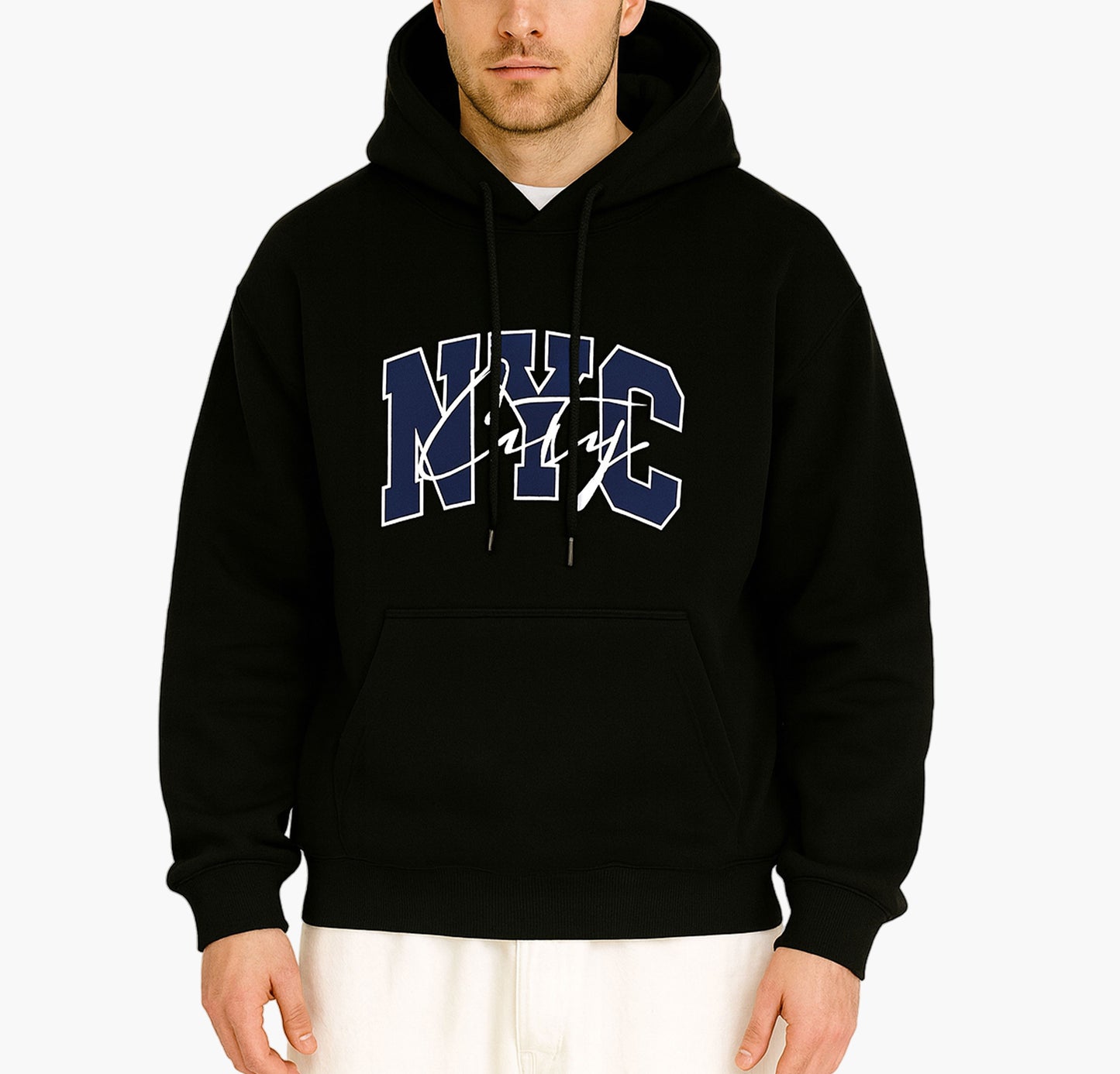 Men’s NYC Hoodie – Casual Streetwear Pullover