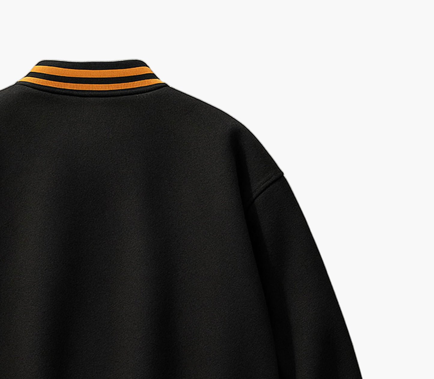 Men’s Casual Baseball Jacket – Sporty Letter Print Varsity Coat