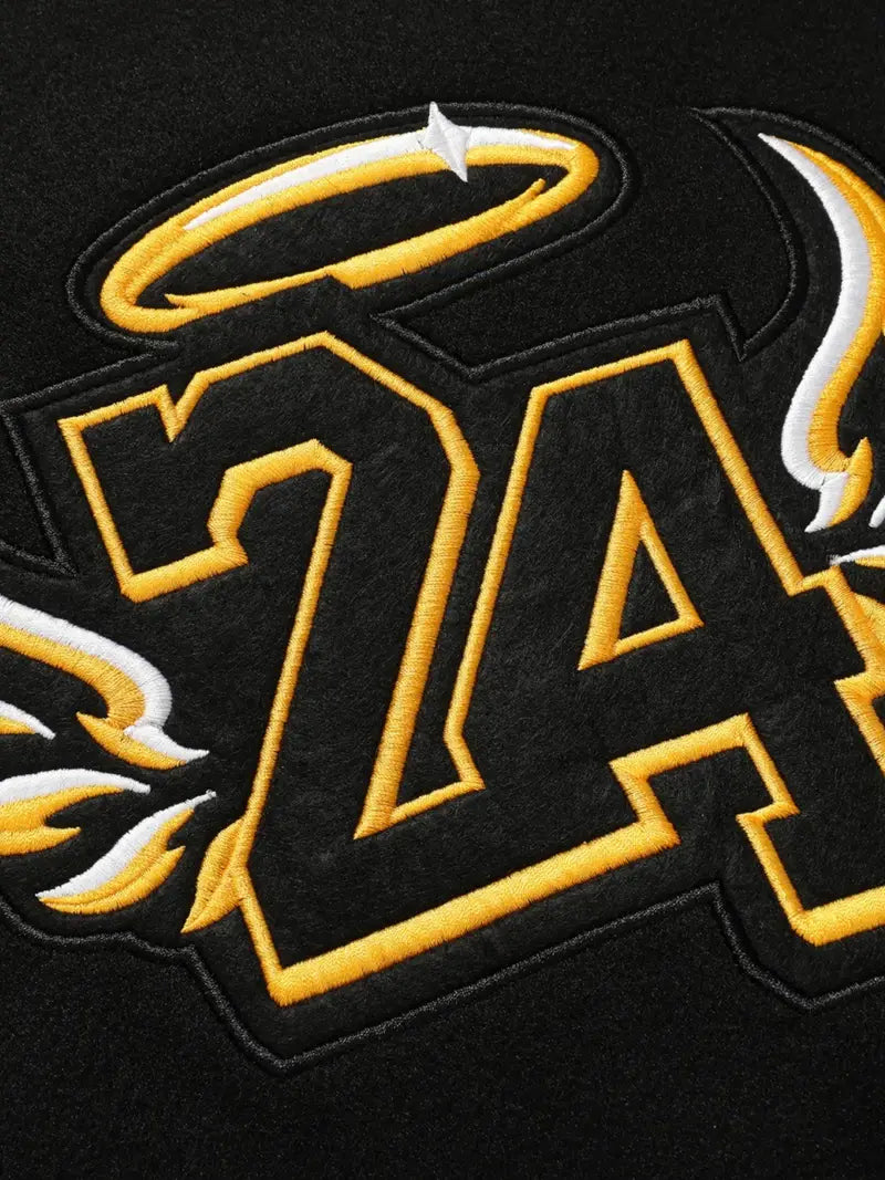 Men’s Retro Baseball Jacket – Varsity #21 Letterman Coat