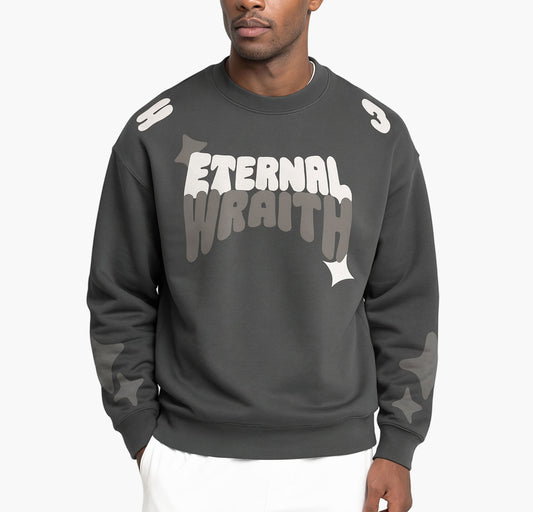 Men’s Eternal Wrath Graphic Hoodie – Streetwear Pullover
