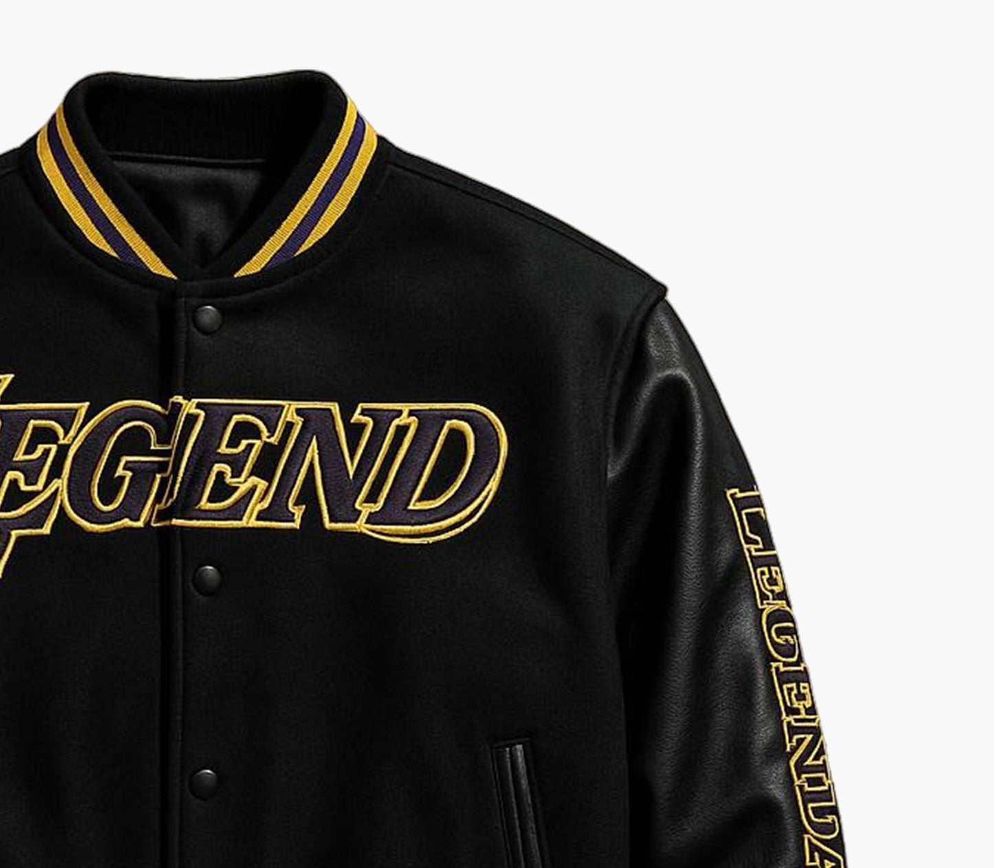 Men’s Retro Baseball Jacket – Varsity #21 Letterman Coat