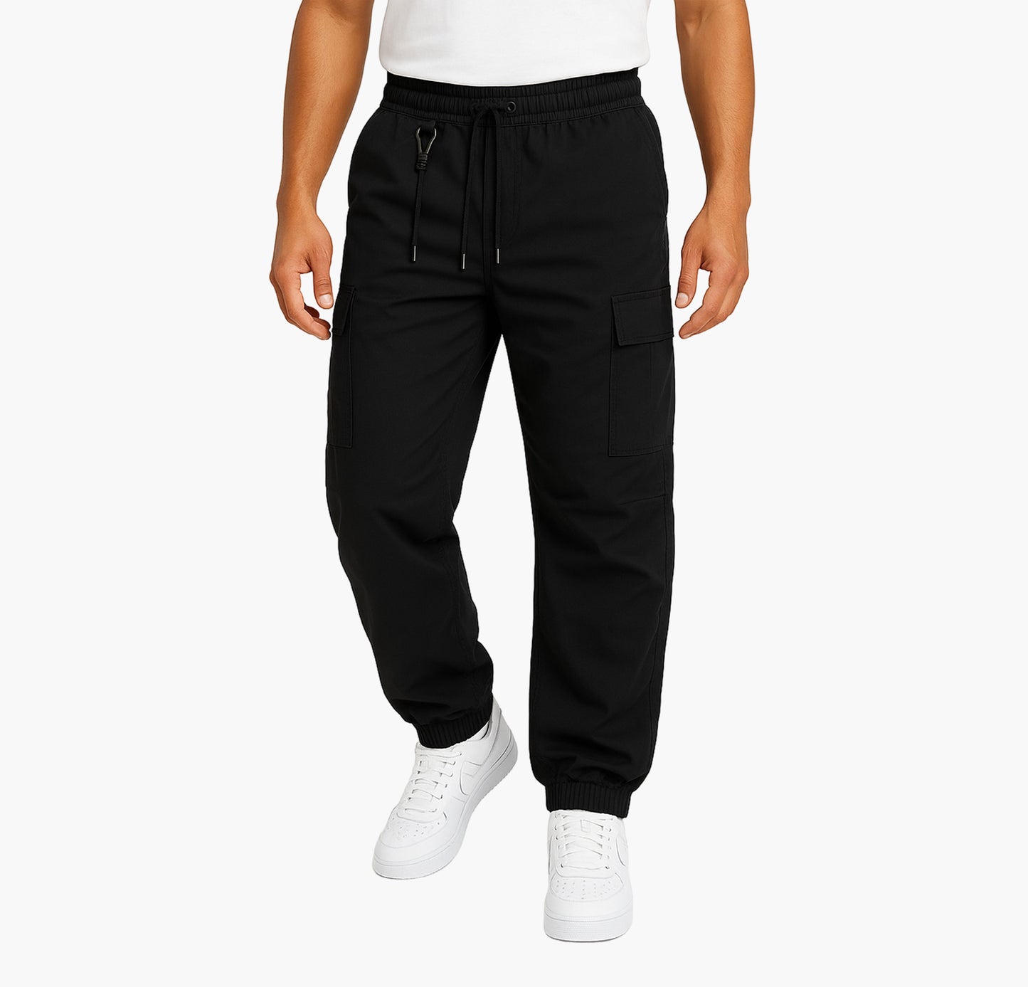 Men’s Casual Joggers – Loose-Fit Drawstring Sports Pants