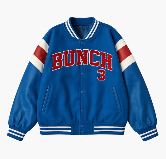 Men’s Varsity Letterman Jacket – Team #12 Streetwear Coat