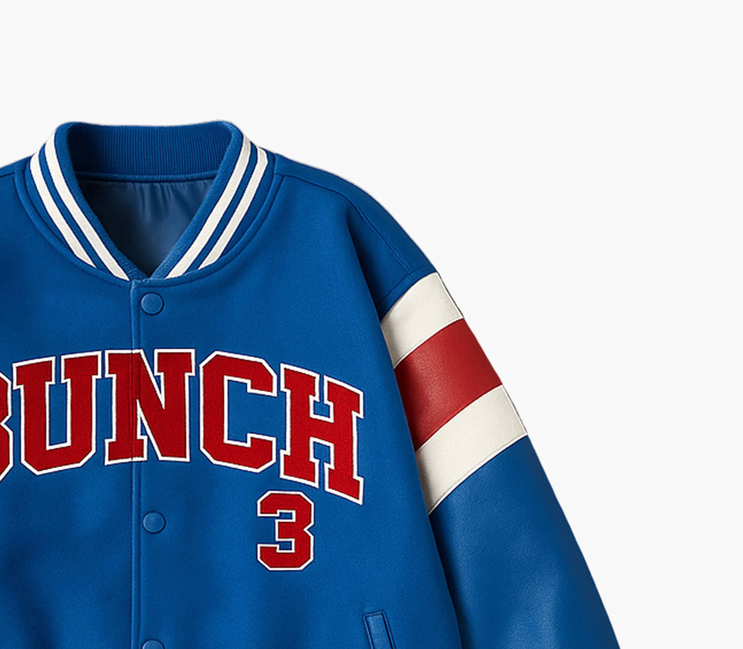 Men’s Varsity Letterman Jacket – Team #12 Streetwear Coat