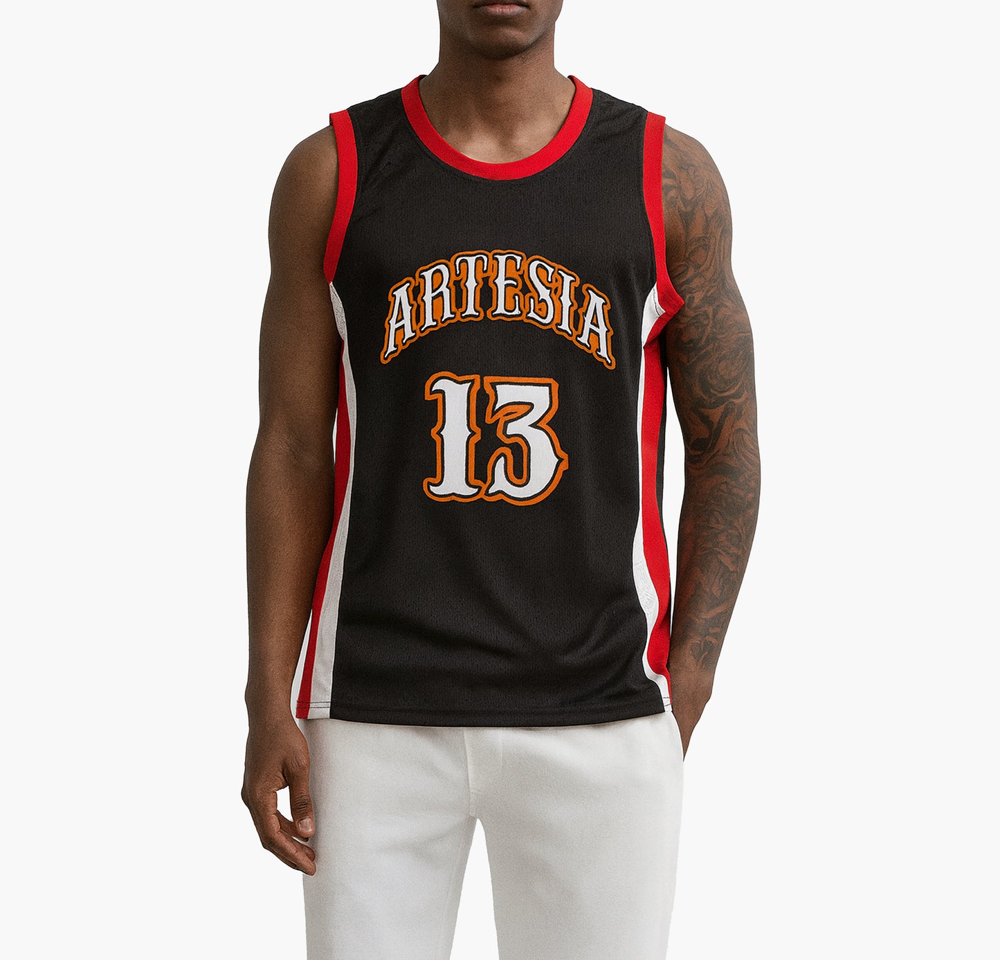 V-Neck Basketball Jersey