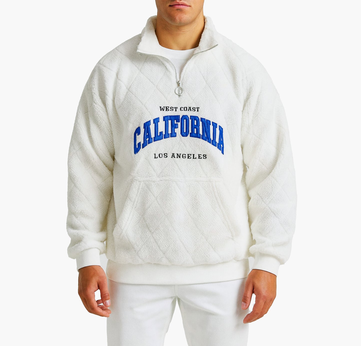 Men’s Quarter-Zip Knit Sweater